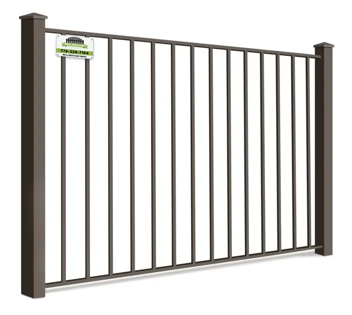 Aluminum fence features popular with Southborough MA homeowners