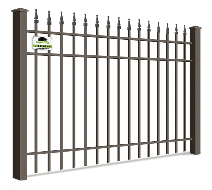 Wrought Iron fence features popular with Southborough MA homeowners