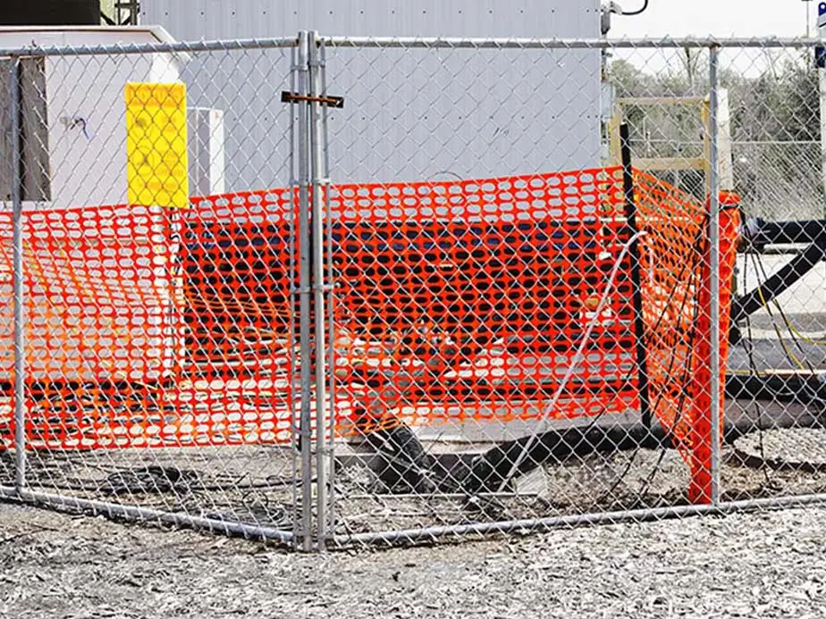 Temporary fence installation for the Southborough MA area.