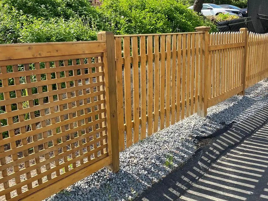 Residential Wood fence contractor in the Southborough MA area.
