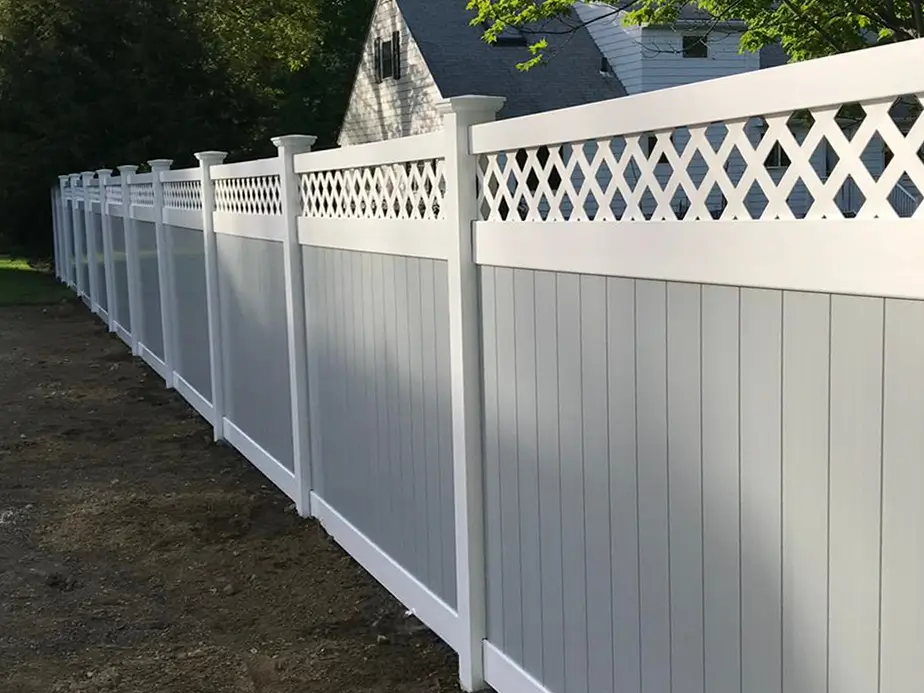 Vinyl decorative fencing in Southborough Massachusetts
