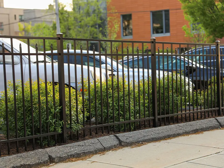Wrought Iron decorative fencing in Southborough Massachusetts