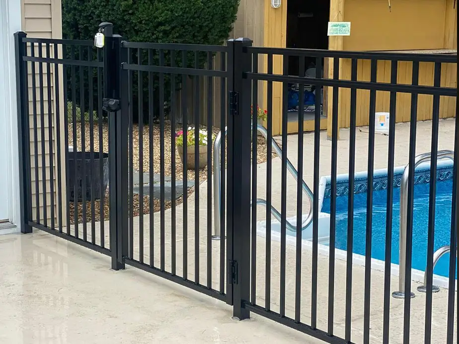 Wrought Iron pool fencing in Southborough Massachusetts
