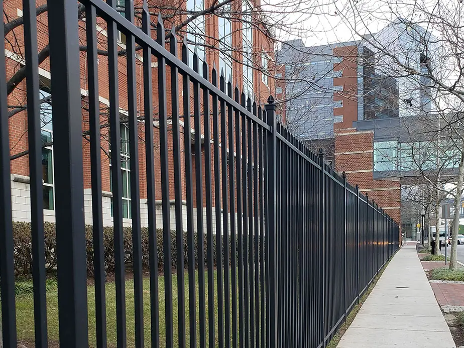 Wrought Iron security fencing in Southborough Massachusetts