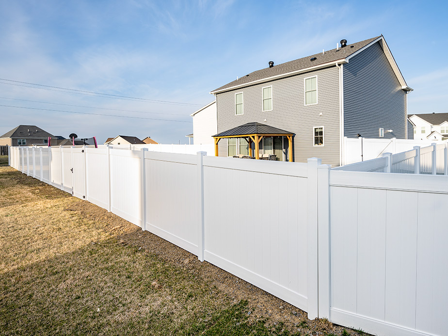 Privacy Fence Example in Southborough Massachusetts